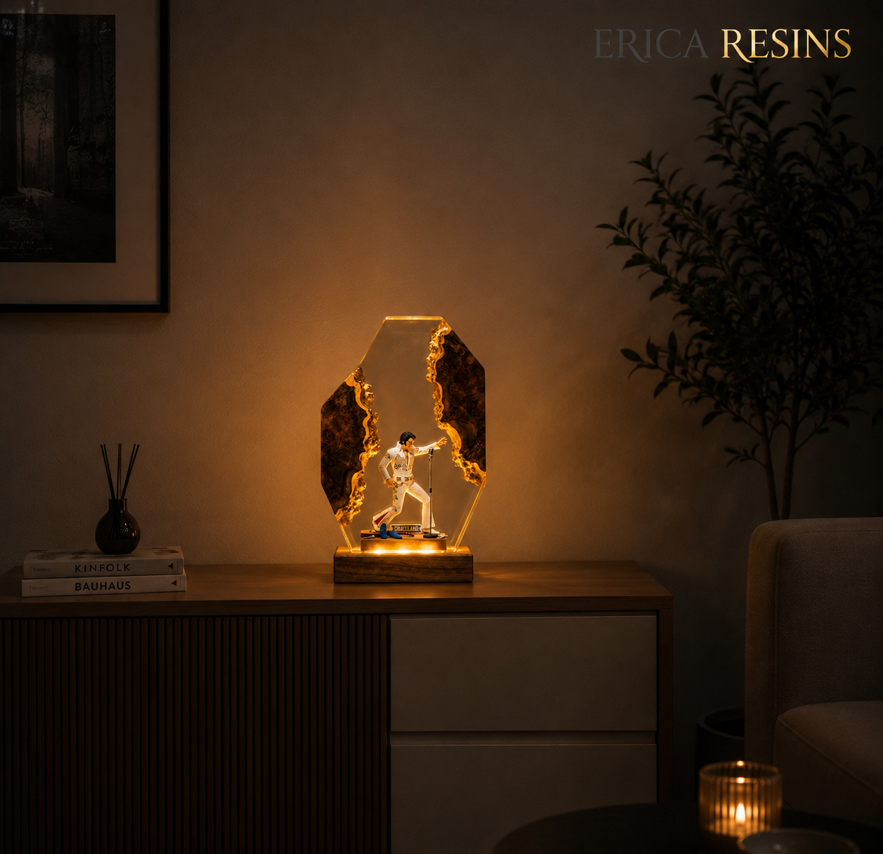 Erica Lamps- Elvis Presley